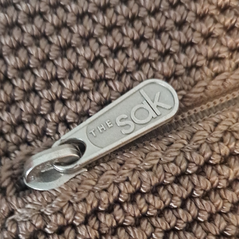 The Sak Tan Crochet Handbag